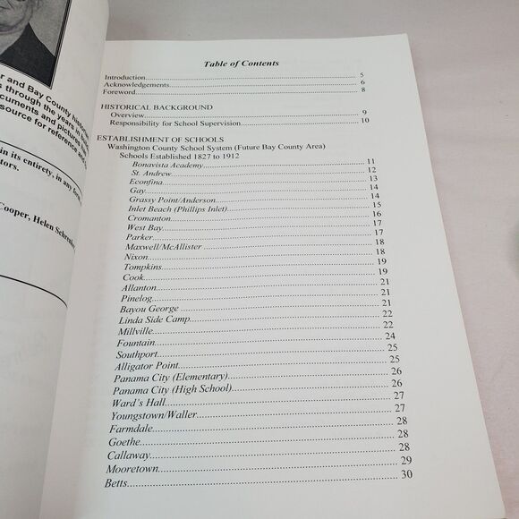 Bonavista to Bozeman - A History Of Bay County Public Schools From 1827-2000 FL - Picture 8 of 16